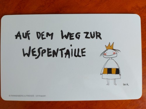 Schneidebrett mit witzigem