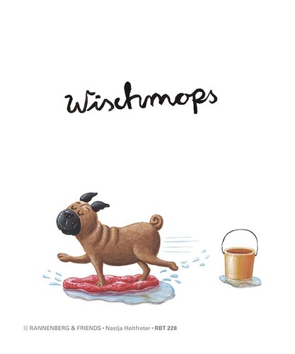 Brillenputztuch wischmops - brillenputztuch, "wischmops"