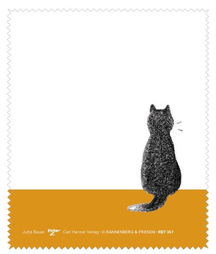 Niedliches brillenputztuch - niedliches,